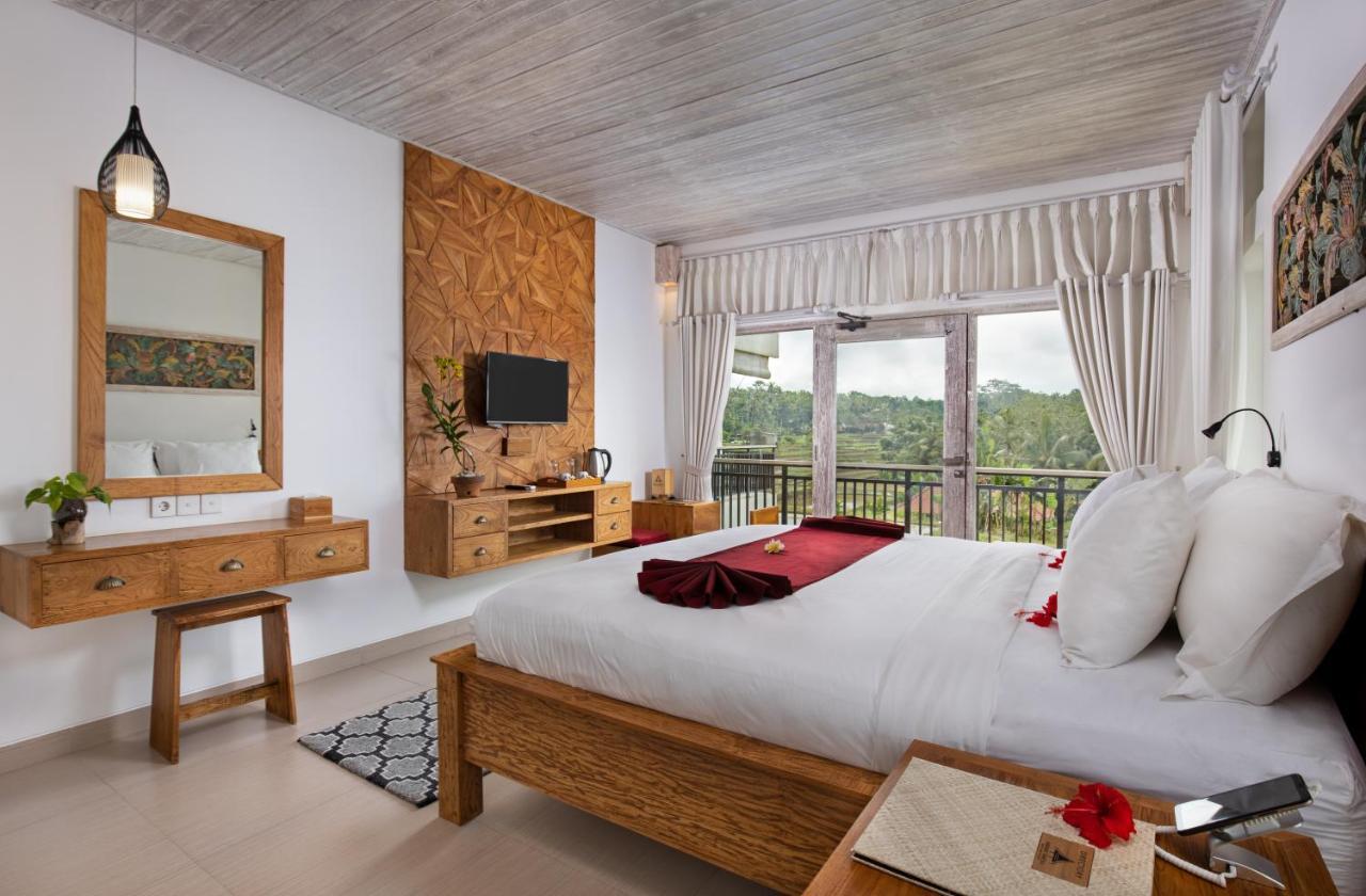 Abian Taksu Suite & Villas テガララン エクステリア 写真