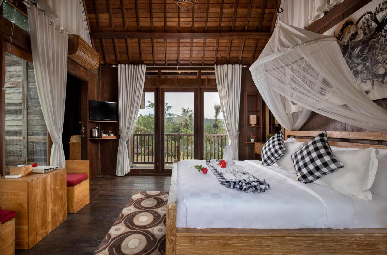 Abian Taksu Suite & Villas テガララン エクステリア 写真