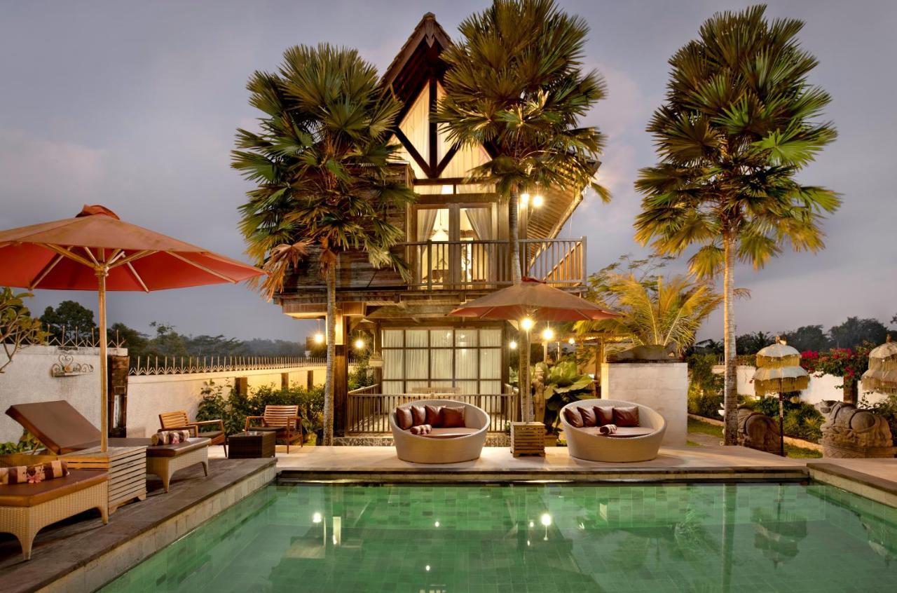 Abian Taksu Suite & Villas テガララン エクステリア 写真